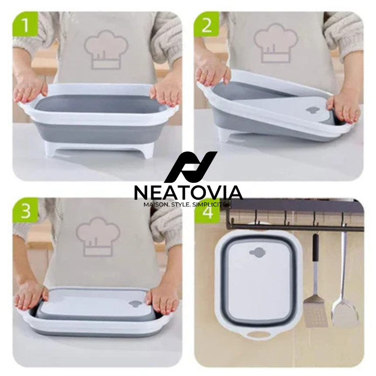 Accessoires maison intelligente – planche à découper pratique pour maisons modernes et petits espaces