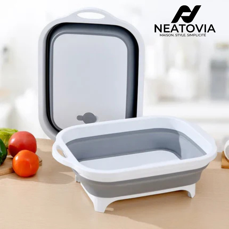 Produits pour la maison innovants – planche à découper sans BPA et pliable pour cuisine pratique